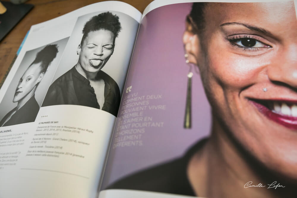 Safi N'Diaye en couverture de Flair-Play Magazine