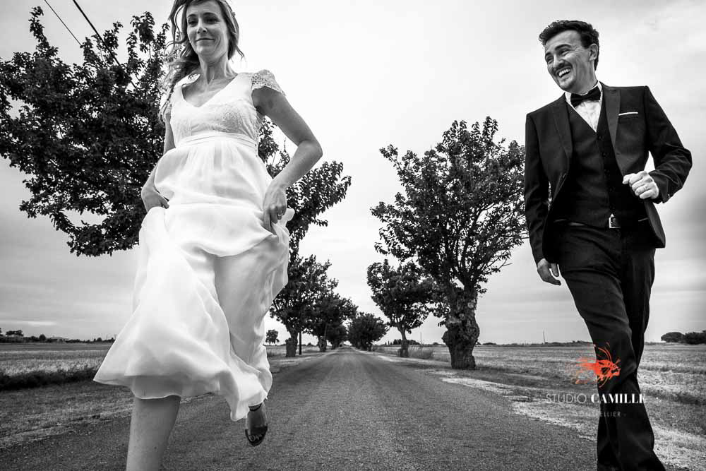 Photographe mariage montpellier domaine moures sete