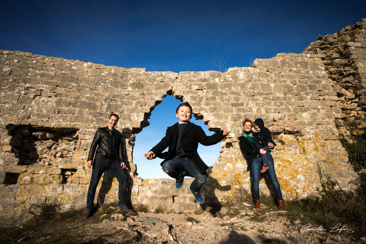 photographe-famille-montpellier-chateau-aumelas