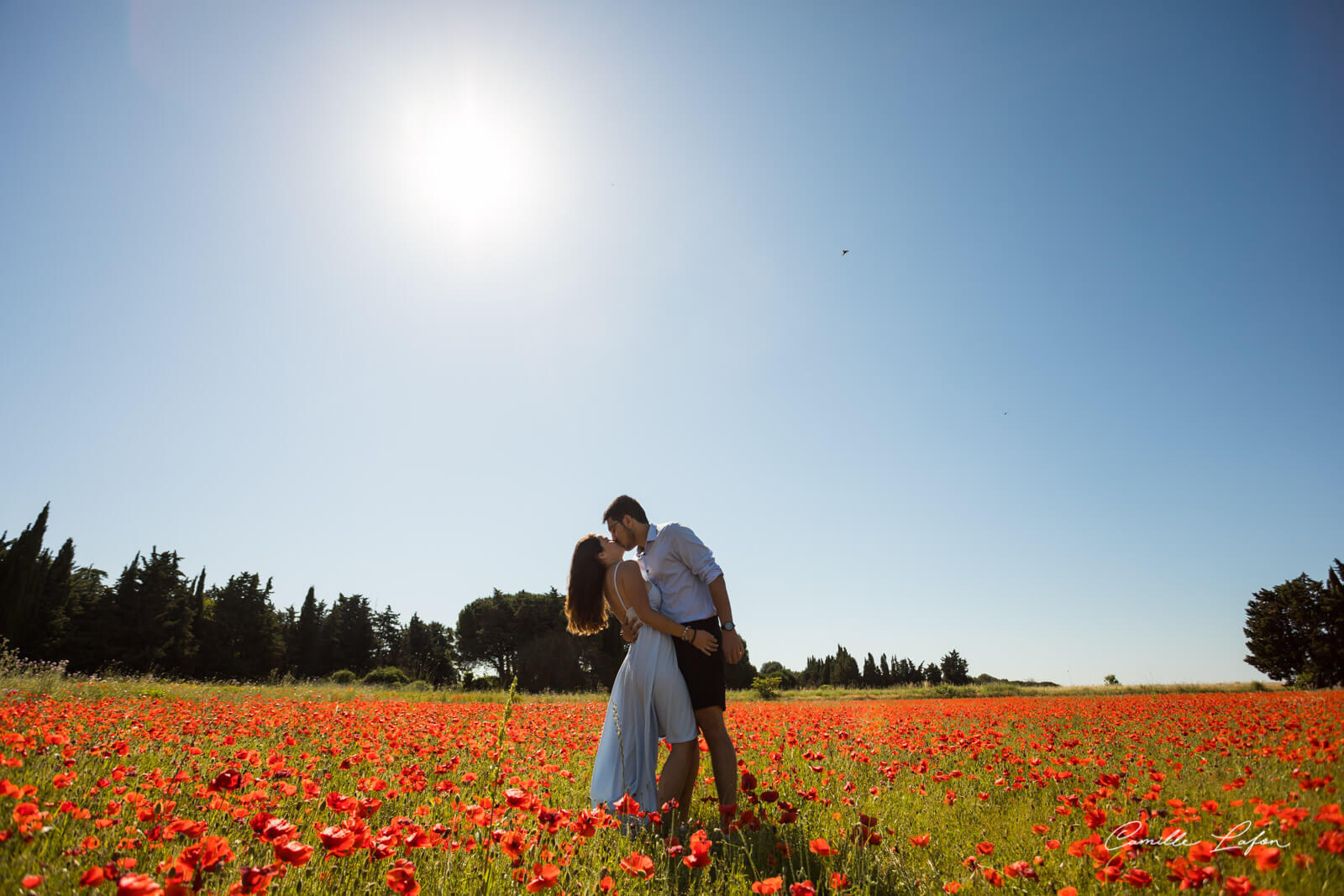 photographe montpellier coquelicot couple cadeau