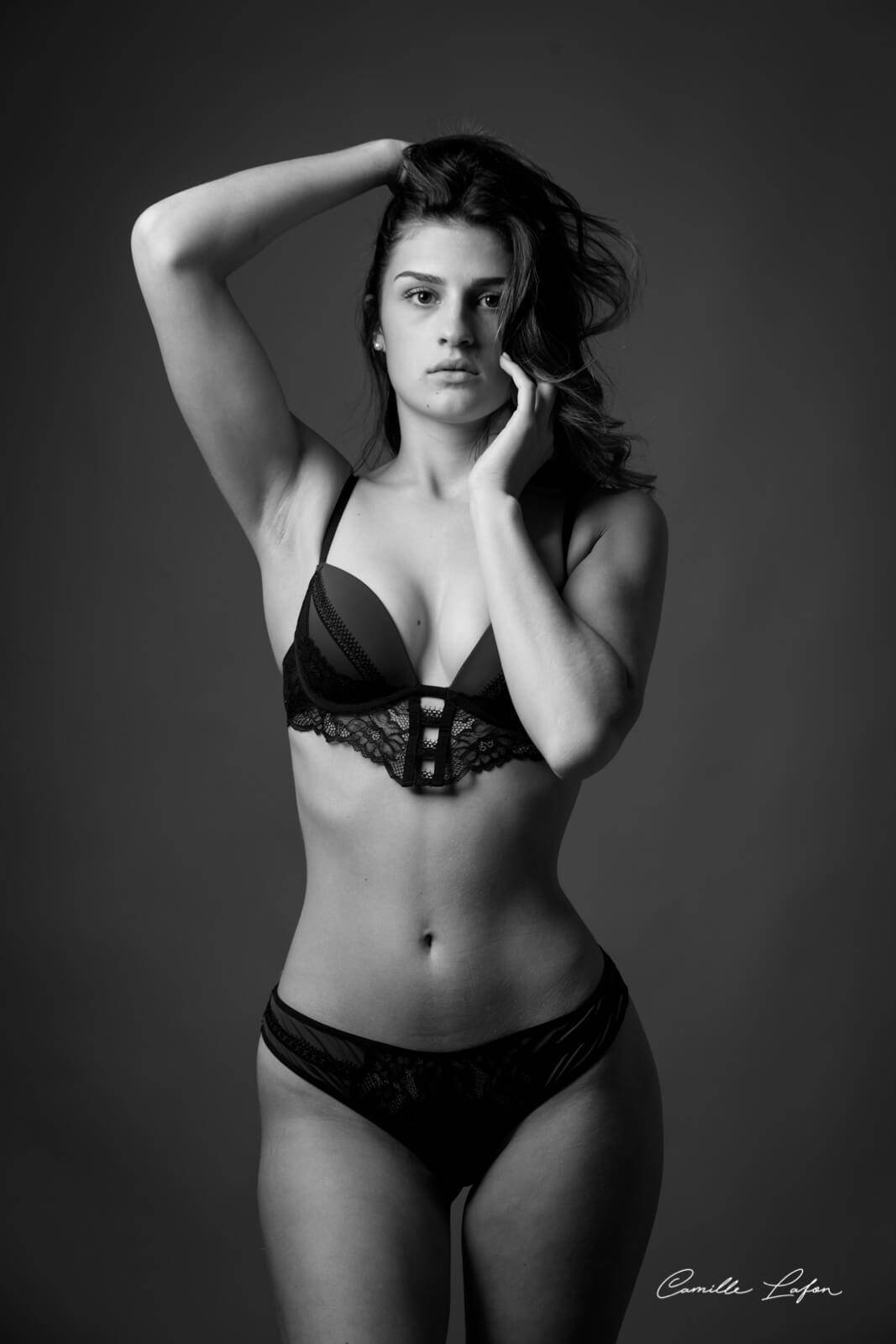 photographe montpellier casting mannequin lingerie studio mode