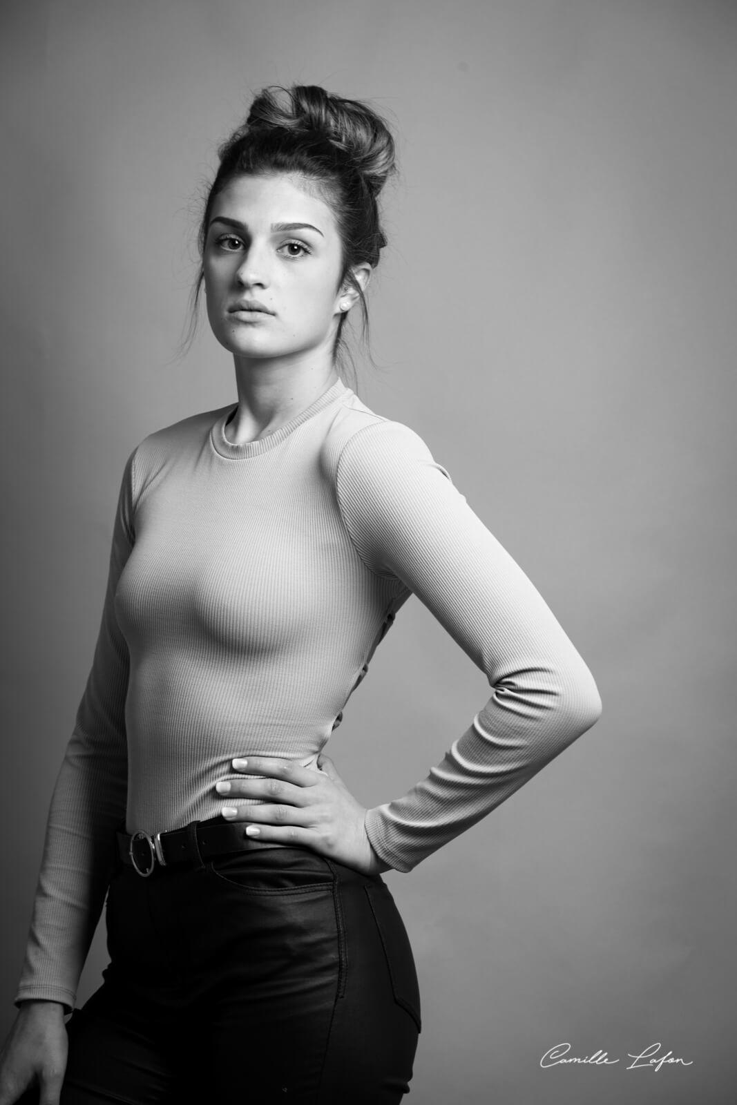 photographe montpellier casting mannequin lingerie studio mode