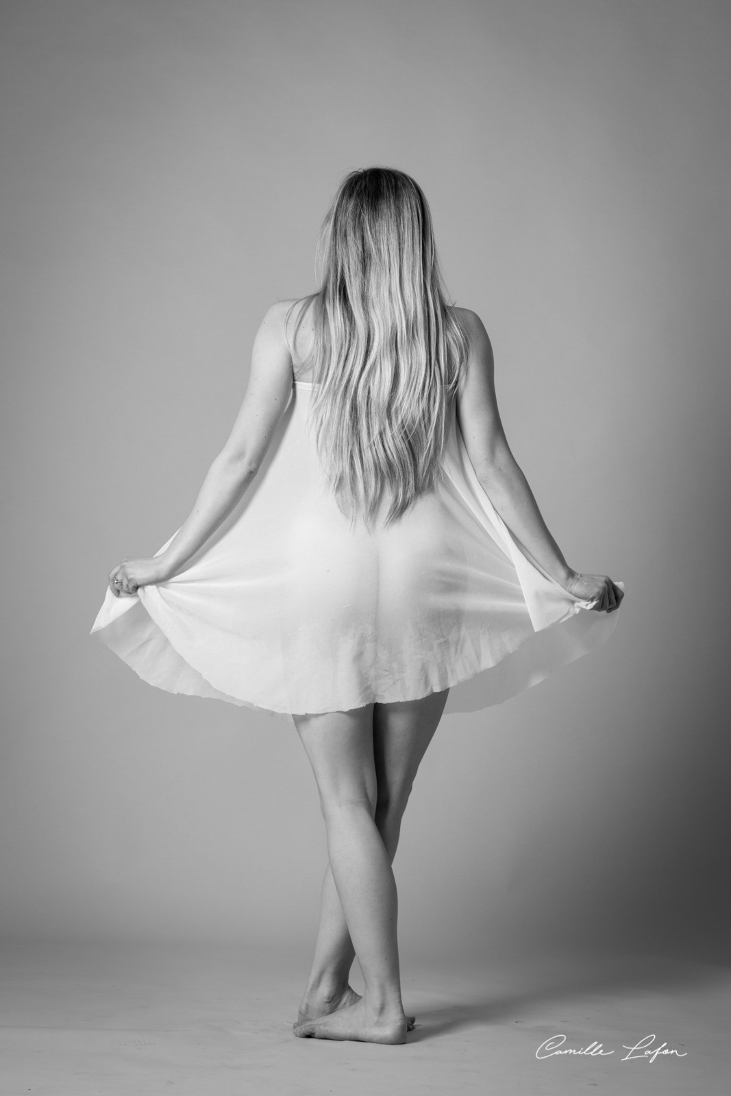 photographe montpellier boudoir nu ballerine elegante