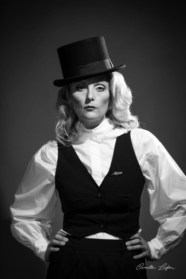photographe montpellier casting retro actrice vintage cinema studio camille