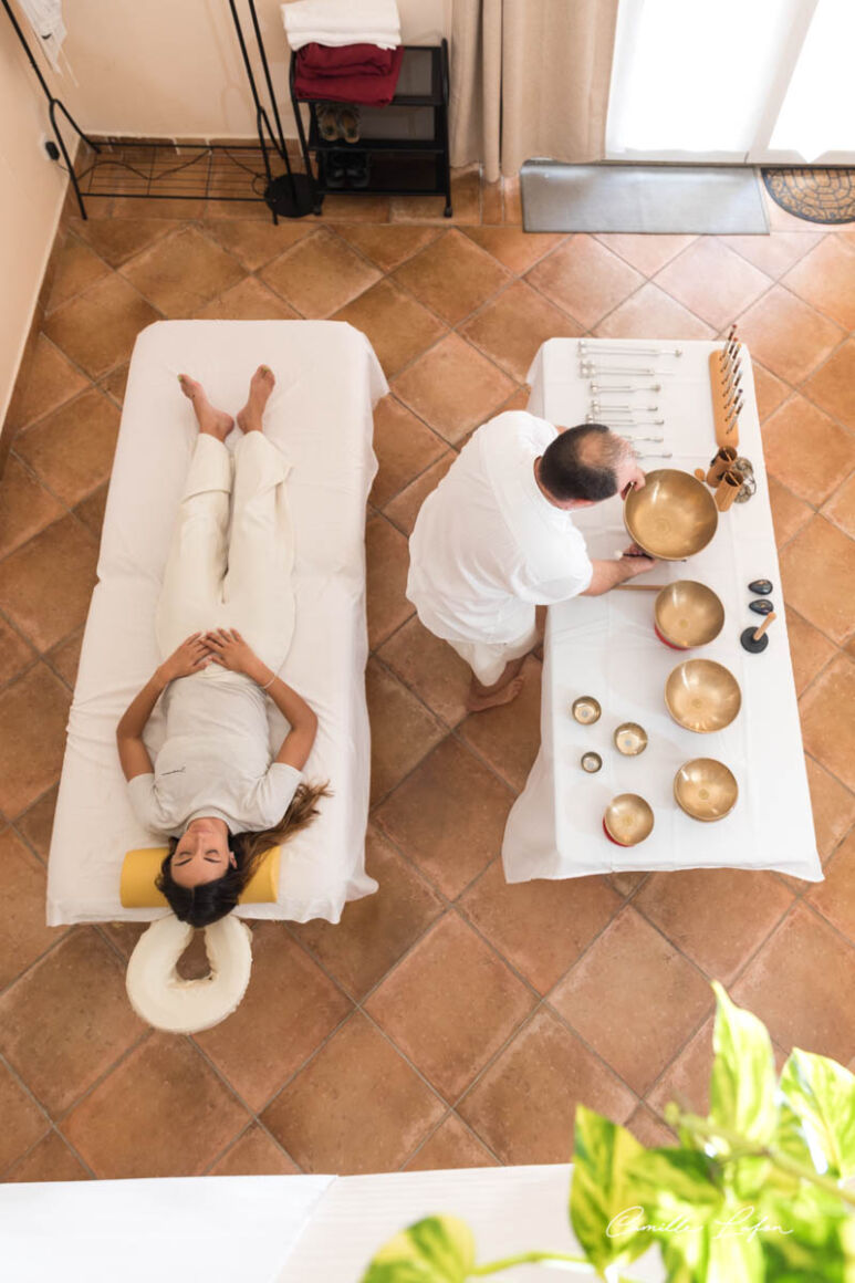 photographe montpellier publicite yoga gong web entreprise