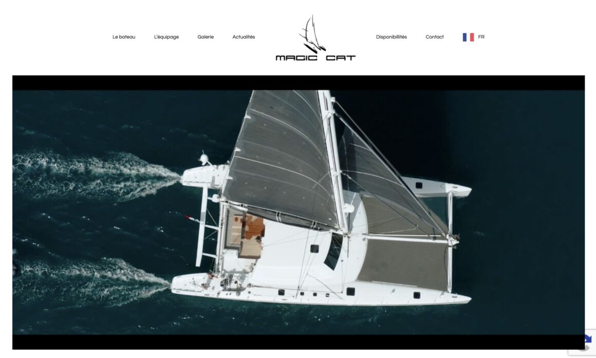 webmaster montpellier yachting magic cat catamaran