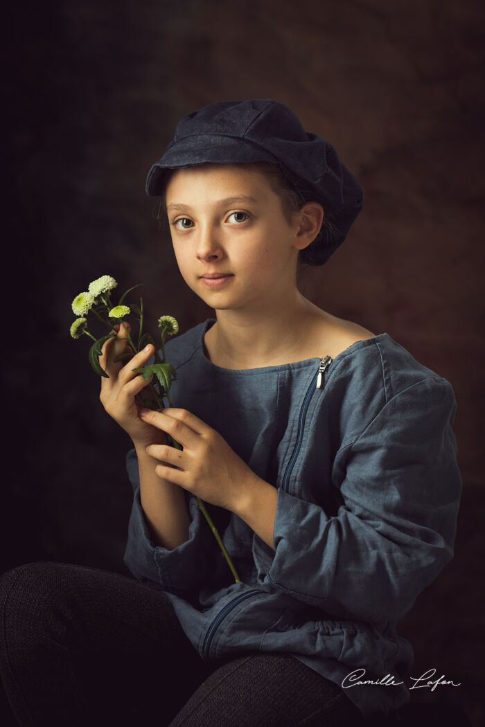 photographe portrait montpellier enfant ancien tableau