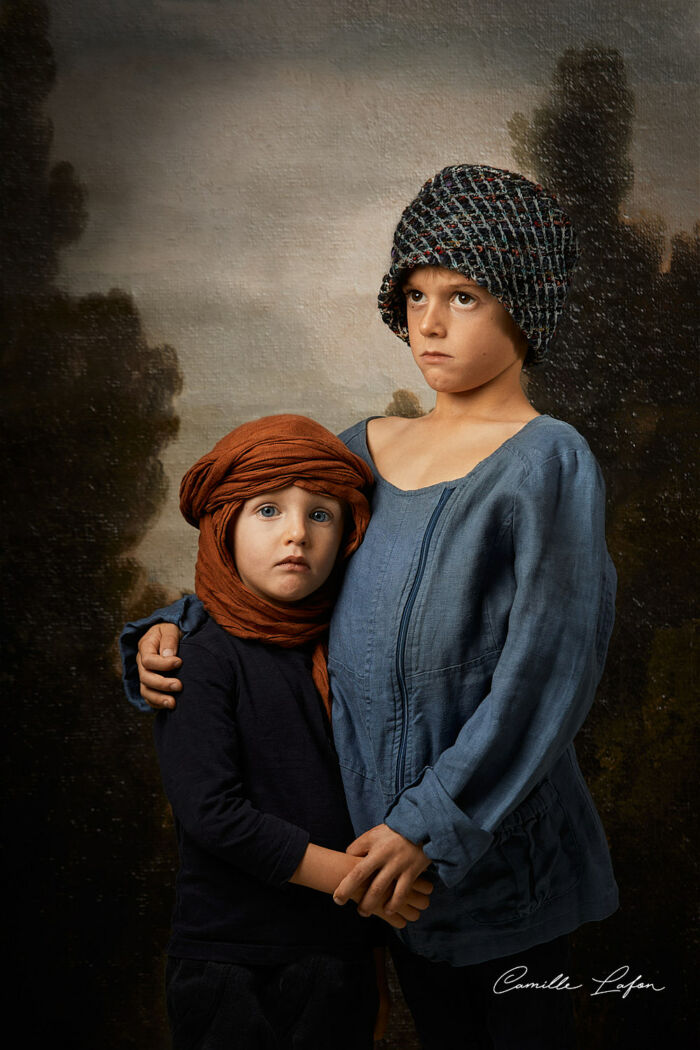 photographe portrait montpellier enfant ancien tableau